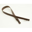 Rifle sling trapezoid leather brown