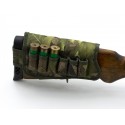 Cartridge belt buttstock 12 gauge fabric