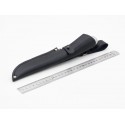 Knife cover leather black