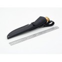 Knife cover leather black