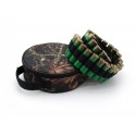 Cartridge belt bandolier case for 50 bullets fabric