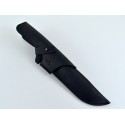 Knife cover leather black