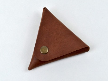 Монетниця "Крейзі" коричнева (1050/2)