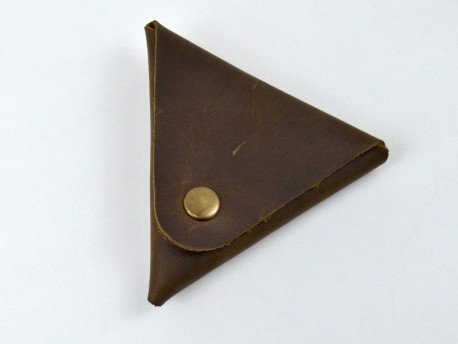 Монетниця "Крейзі" коричнева (1050/2)