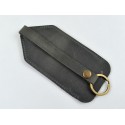 Keykeeper leather "Crazy" gray
