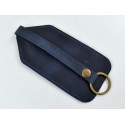 Keykeeper leather "Crazy" blue
