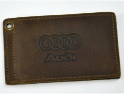 Обкладинка на водійські документи AUDI шкіра Крейзі