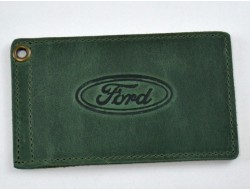 Обложка для автомобильных документов FORD кожа Крейзи