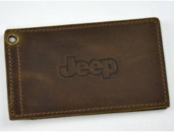 Обложка для автомобильных документов JEEP кожа Крейзи