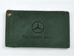 Обложка для автомобильных документов MERCEDES кожа Крейзи