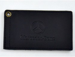 Driver license cover MERCEDES leather black