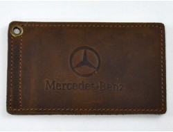 Обложка для автомобильных документов MERCEDES кожа Крейзи