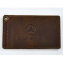 Обложка для автомобильных документов MERCEDES кожа Крейзи