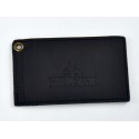 Driver license cover MITSUBISHI leather black