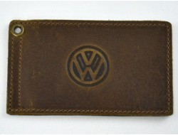 Обложка для автомобильных документов VOLKSWAGEN кожа Крейзи