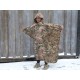 Дождевик-пончо военный цвет мультикам