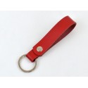 Keychain "Spring" leather red