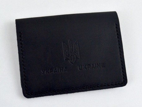 Обложка для паспорта ID формата кожа Крейзи
